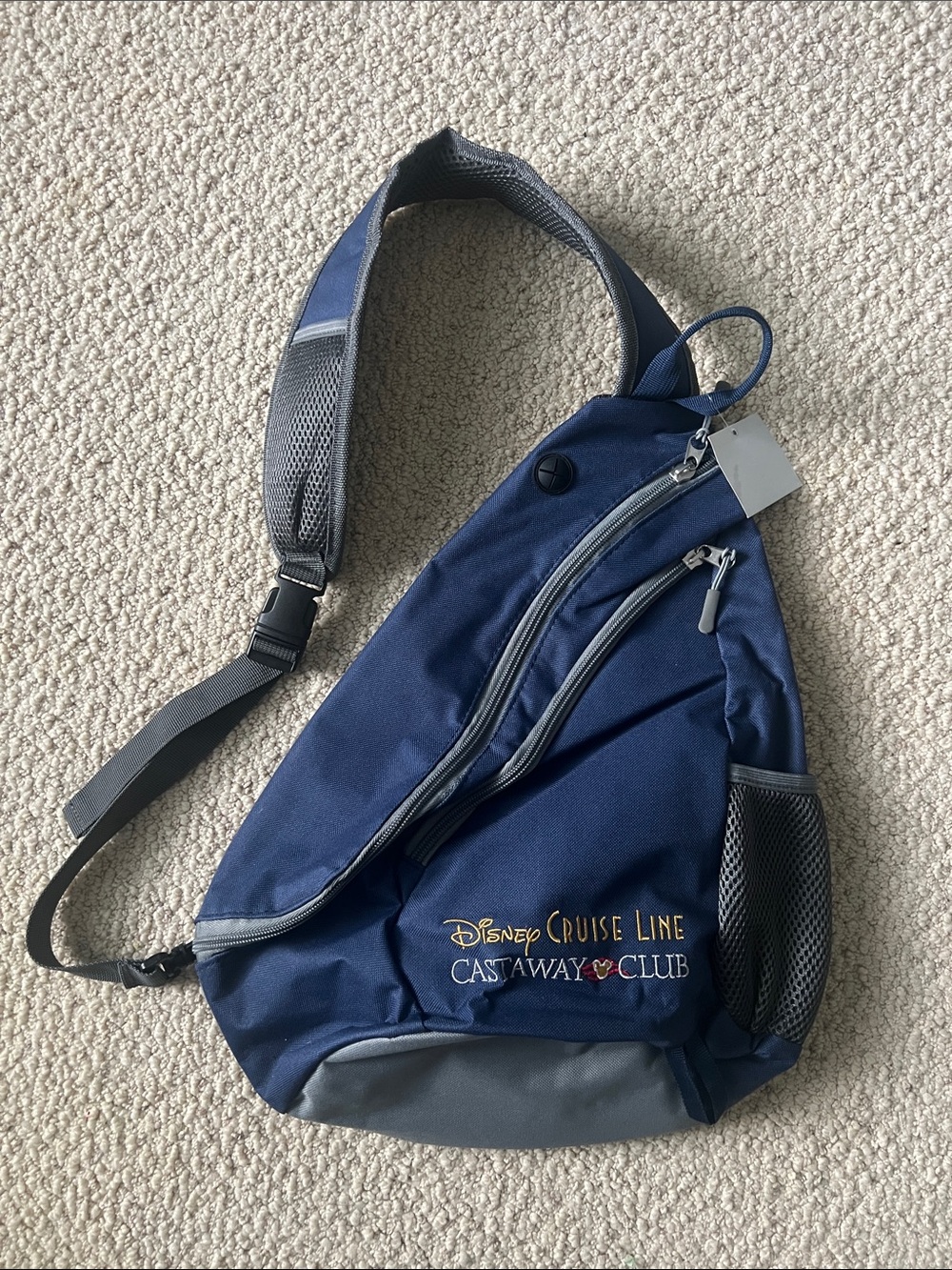 Disney Castaway Club Navy Sling Bag